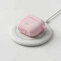 Etteri-silikonikotelo AirPods 4:lle vaaleanpunainen