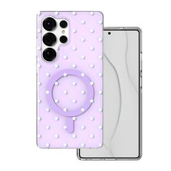 Bubble Dots Mag kuori Samsung S25 Ultra violetti