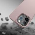 Etteri silikoninen lipaskotelo iPhone 16 Pro Max 6,9" vaaleanpunainen