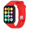 SILICONE STRAP MI BAND 8 PRO /M8 PRO (7). RED