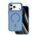 Jäätynyt Mag -kotelo iPhone 17 Pro Max 6,9" / 18 Pro Max laivastonsininen avoin rengas
