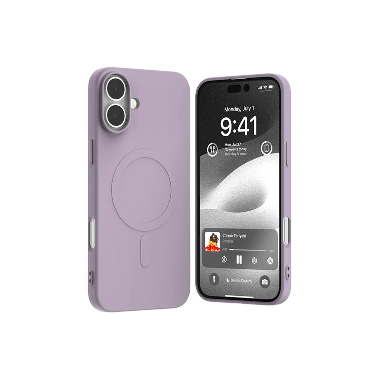 MERCURY SEMI-SILICON MAGSAFE IPHONE 16 PLUS (6.7) LILAC PURPLE