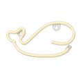 Neon LED-valo WHALE lämmin valkoinen Lepakko + USB FLNE09 Forever Light