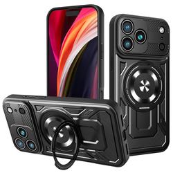 Defender Armor Mag -suojakuori iPhone 17 Pro Maxille 6,9" musta