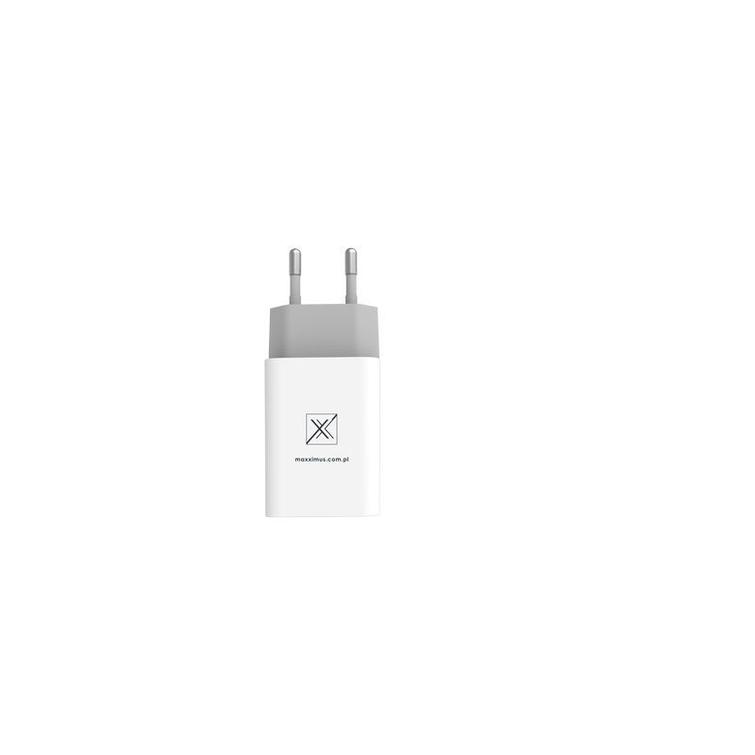Wall charger Maxximus Urban 2.1A type-c 2xUSB