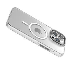 Comma-suojakuori Crystal Mag iPhone 15 Plussalle, l&auml;pin&auml;kyv&auml;