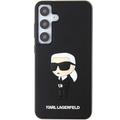Karl Lagerfeld case for Samsung Galaxy S24 Plus KLHCS24M3DRKINK black HC 3D RUBBER IKONIK NFT