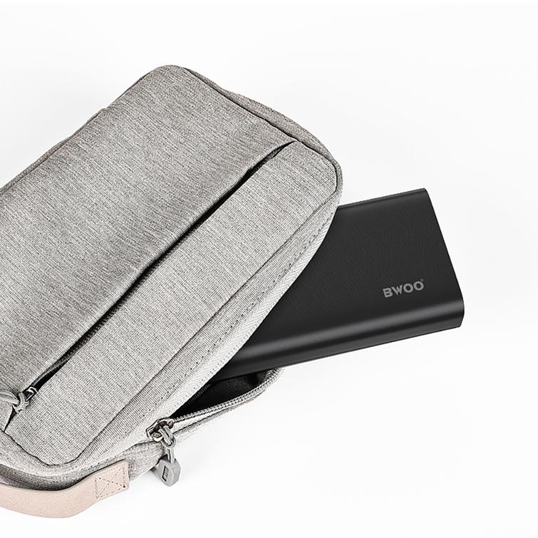 BWOO 22,5W 20000 mAh varavirtalähde LCD-näytöllä, musta
