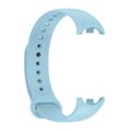 SILICONE STRAP MI BAND 8/M8 (9). LIGHT BLUE