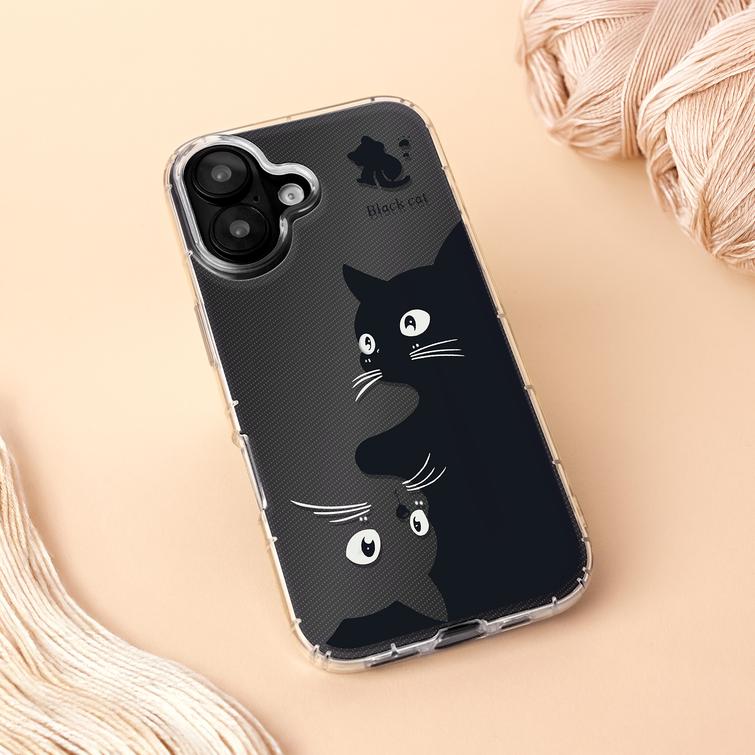 Ultratrendikäs iPhone 16e -suojakuori kissalle