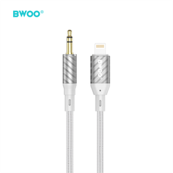 BWOO AUX-kaapeli Lightning - 3,5 mm:n ääniliitäntään AUX073
