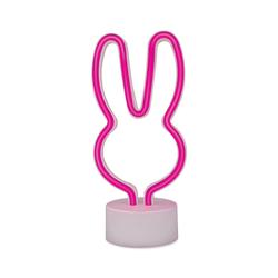 Neon-LED jalustalla BABBIT pinkki USB-C FSC-10 Forever Light