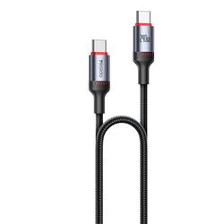 YESIDO CABLE CA185 240W TYPE-C/TYPE-C 1.2M 5A BLACK