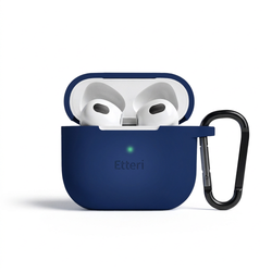 Etteri-silikonikotelo AirPods 3:lle tummansininen