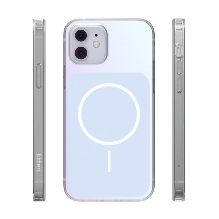 Etteri Hidden Pearl case for iPhone 12 / 12 Pro 6,1'' light blue