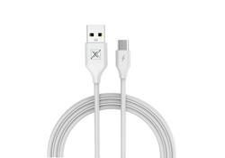 MX SET CABLE 2.4A/TYPE-C/1M WHITE