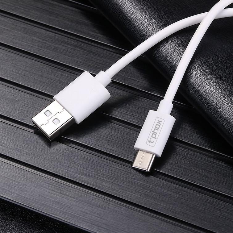 T-PHOX CABLE EXCEED USB-C WHITE 1M