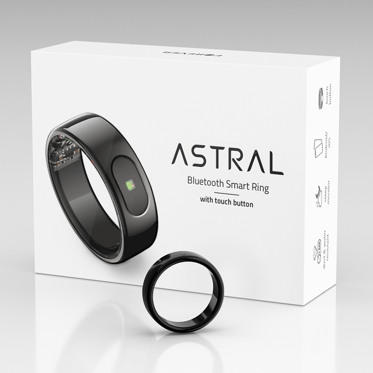 Forever Smartring Astral SR-100 musta koko 11