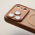 Mag Matt case for Samsung Galaxy S24 / S25 brown big hole
