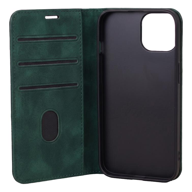 Smart Suede case for iPhone 16e / 17e green