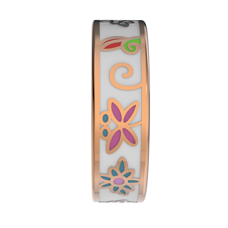 Forever Smartring Botanical SR-101 rose gold size 6