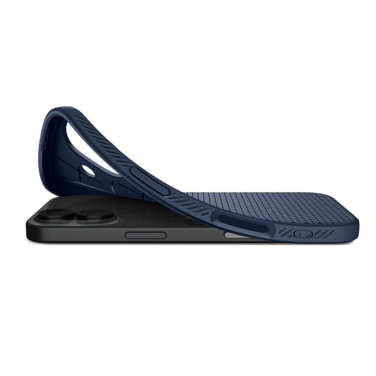 Spigen Liquid Air -kotelo iPhone 17:lle, laivastonsininen