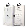 Karl Lagerfeld case for iPhone 15 Plus 6,7" KLHMP15MHFCCNOT transparent HC Magsafe IML C