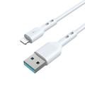 BWOO USB-kaapeli - Lightning 2m 3A valkoinen