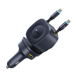Baseus PrimeTrip VR2 Max Car Charger with Retractable Cable 3C+U 100W Cosmic Black