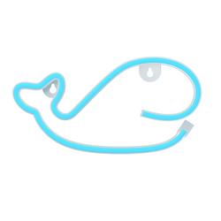 Neon LED-valo VALAS sininen Lepakko + USB FLNE19 Forever Light