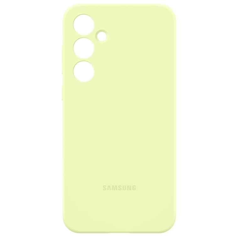 Samsungin silikonikuori Samsung Galaxy A55 5G:lle, lime
