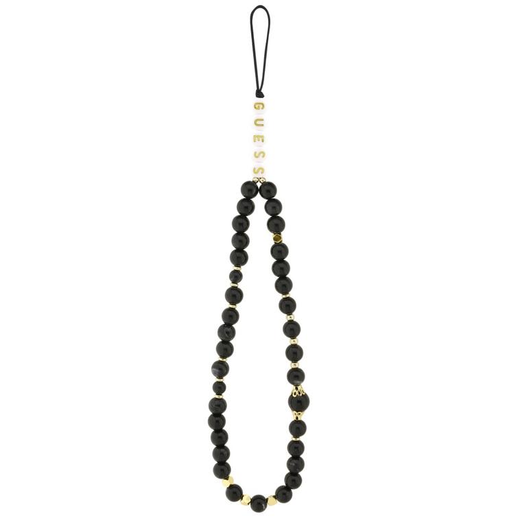 Guess 4G Strap Triangle Logo MagSafe -suojakuori iPhone 17 Prolle, musta