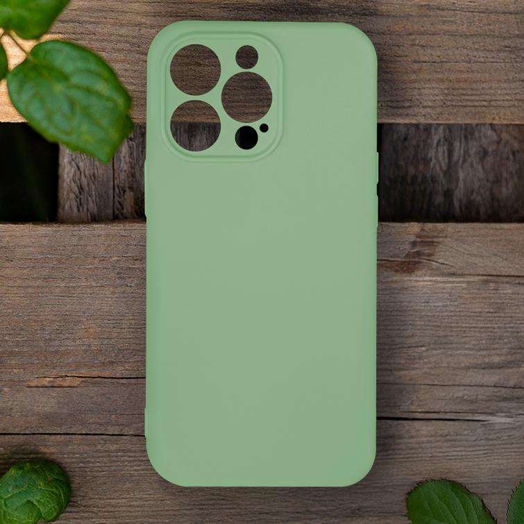 Silicon case for iPhone 17 6,3" pistachio