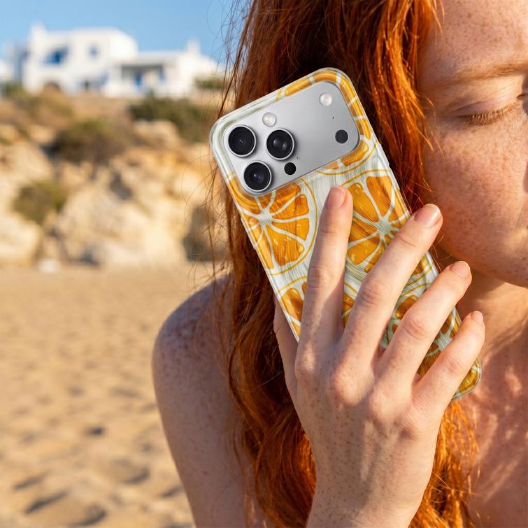 Ultra Trendy Summer case for Honor X70 / X9D / Magic 8 lite orange
