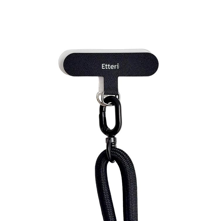 Etteri universal neck lanyard for phones black