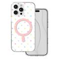 Bubble Dots Mag -kuori iPhone 16 Pro Max 6,9" valkoinen