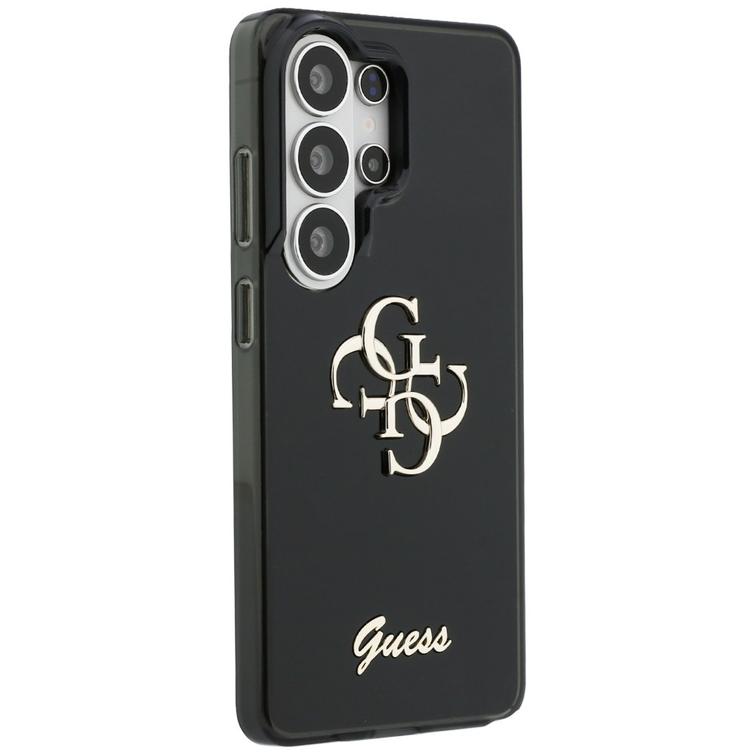 Guess case IML Big Metal 4G Script for Samsung Galaxy S26 Ultra black