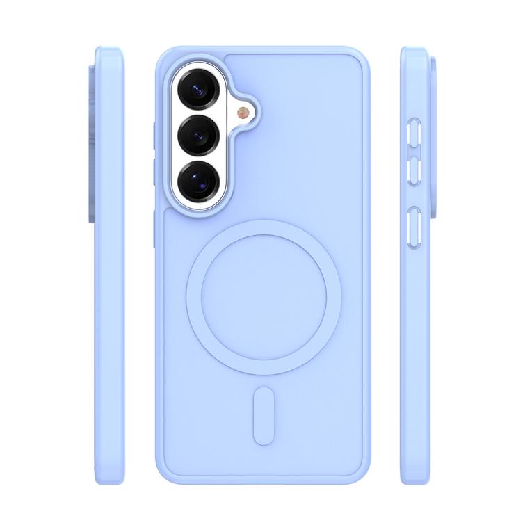 Mag Matt case for Samsung Galaxy S26 light blue big hole