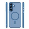 Mag Matt case for Samsung Galaxy S24 / S25 dark blue big hole