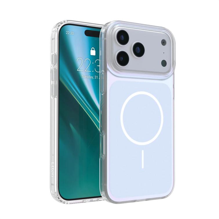 Etteri Hidden Pearl case for iPhone 17 Pro Max 6,9" light blue