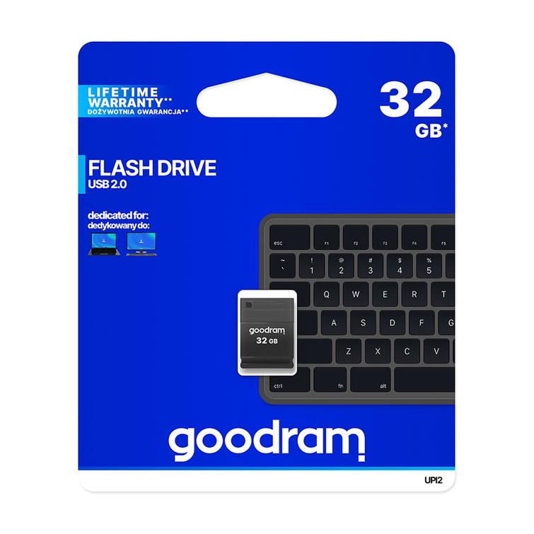 Goodram-muistitikku 32 Gt USB 2.0 UPI2 musta