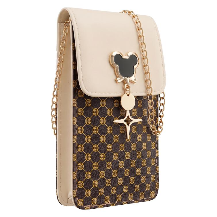 PUHELINLAUKKU HIIRELL&Auml; 19*12*2 CM BEIGE