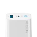 Forever TC-06-45AC GaN PD QC charger 1x USB-C 1x USB 45W white
