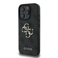 Guess iPhone 16 Pro 6,3" suojakuori GUHCP16L4GMGGR 4G:lle, iso logo, musta