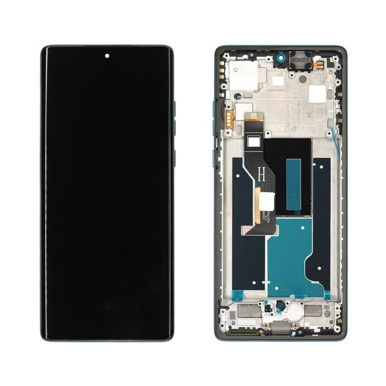 LCD + touch panel Motorola Edge 50 Fusion original forest blue