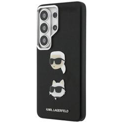 Karl Lagerfeld case Saffiano Double Heads Metal for Samsung Galaxy S26 Ultra black