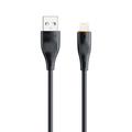 T-PHOX CABLE X-LITE LIGHTNING BLACK 1M 3A