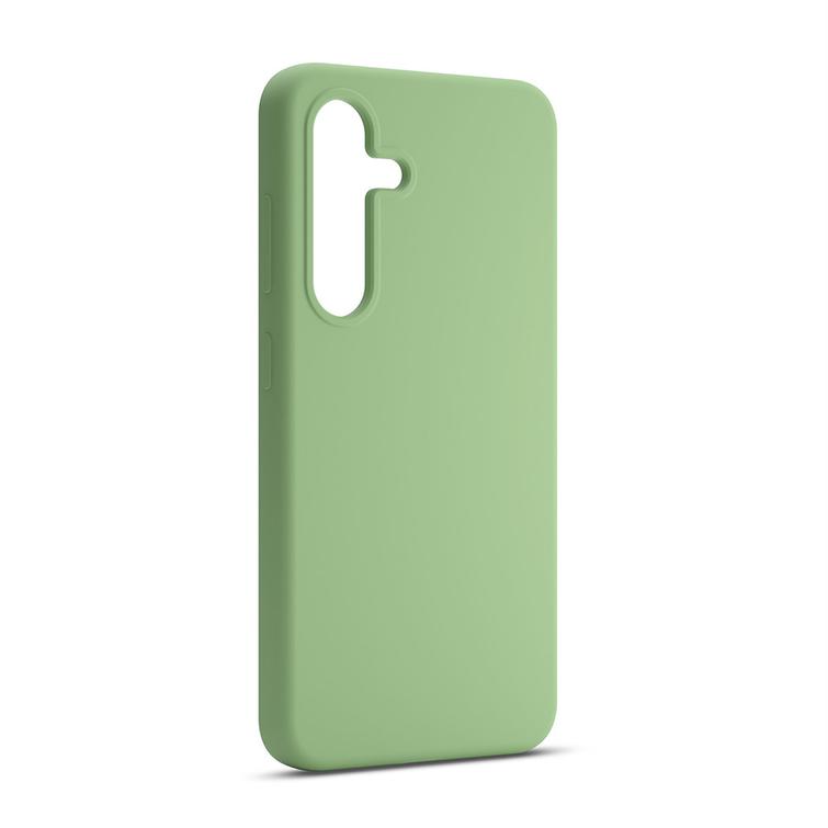 Etteri-silikonikuori Samsung Galaxy S24 Plus -puhelimelle vaaleanvihreä