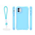 Safepop case with strap for iPhone 11 blue