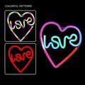 Neon LED RGB LOVE IN HEART FLRN02 + RC Forever Light